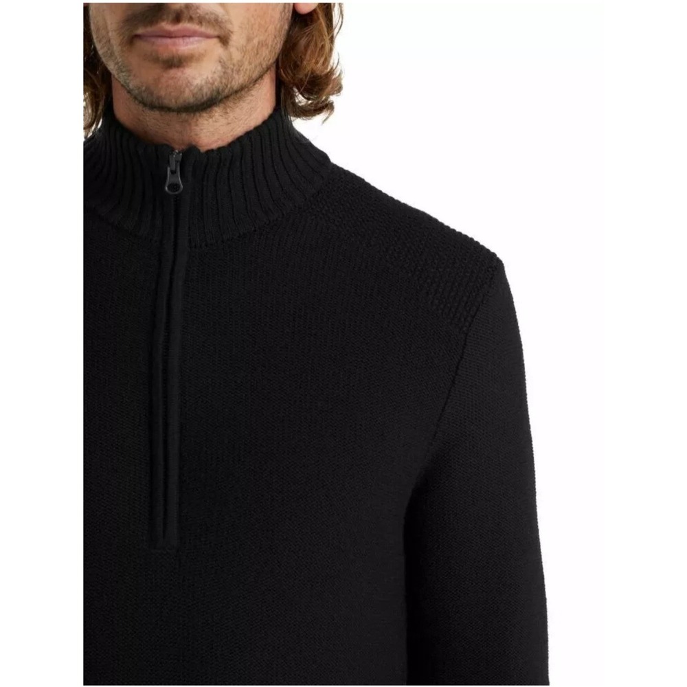 Icebreaker Men's Waypoint Long Sleeve Half Zip Knit Sweater 100% Wool Size M‎ - Picture 4 of 10